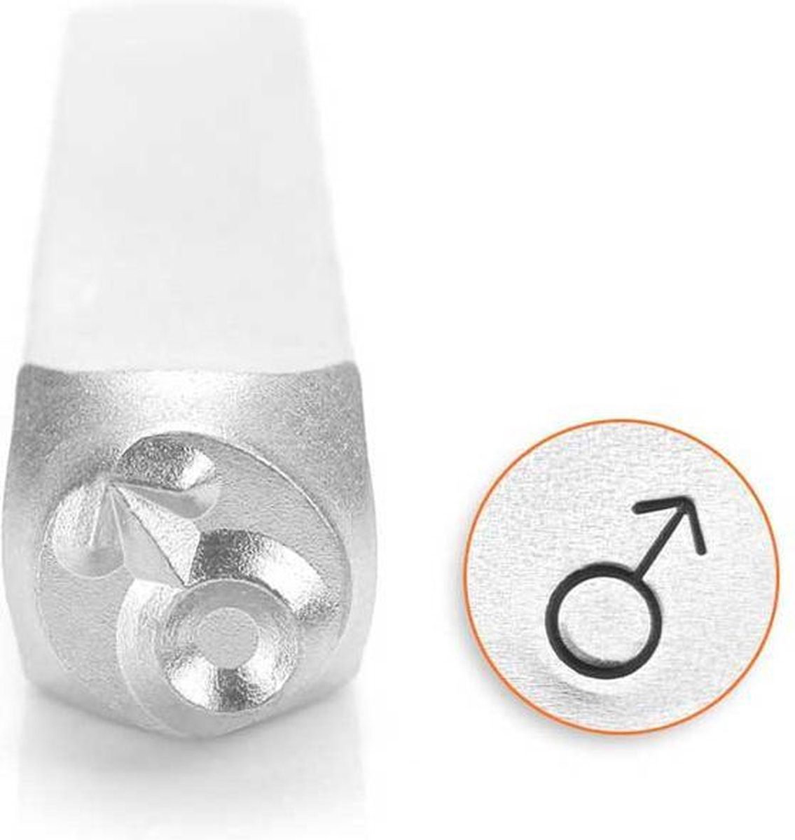 Slagstempel Symbool Man | Hoogte 6mm